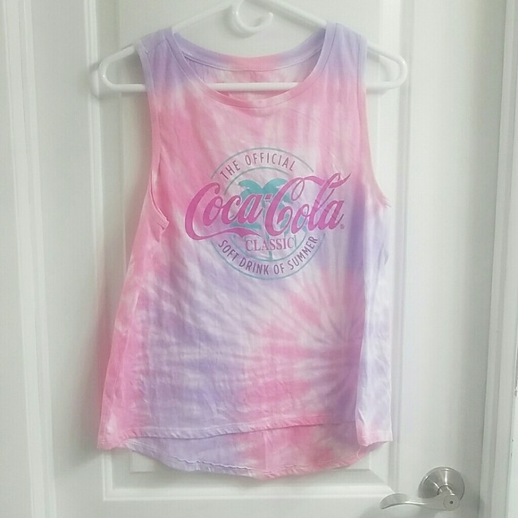 Coca Cola Tops - Coca-Cola Tie Dye Tank Top Size Large